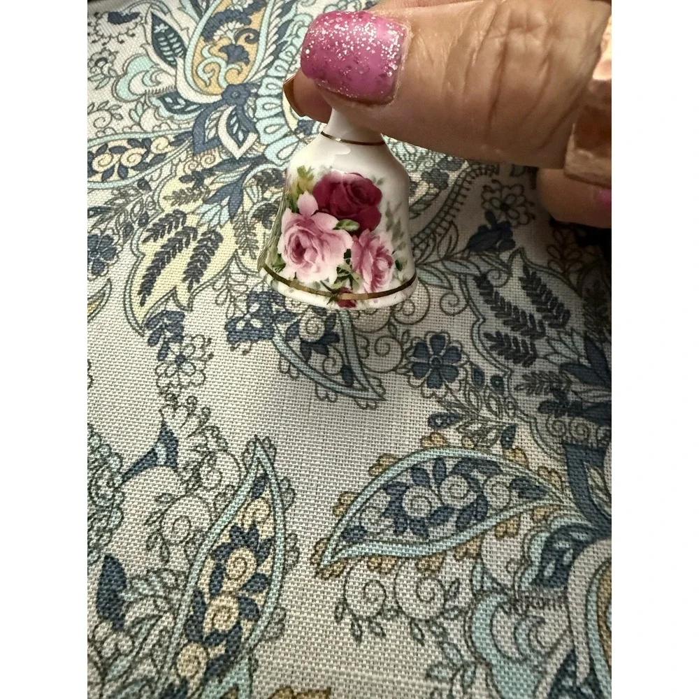 Vintage Mini Ashleydale Porcelain Fine Bone China English Bell